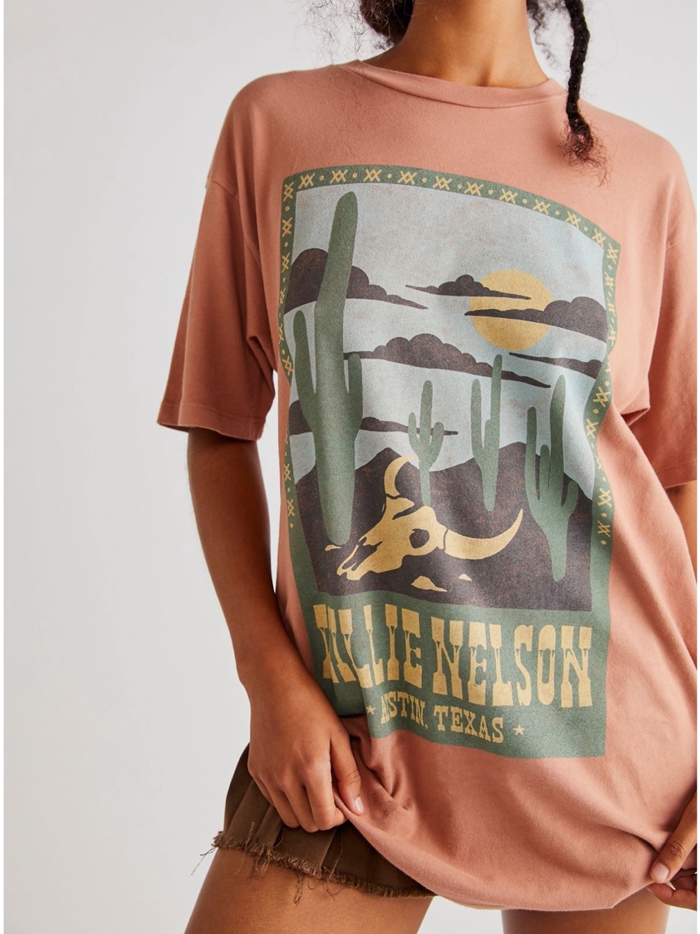 Willie Nelson oversized T-shirt from Freepeople